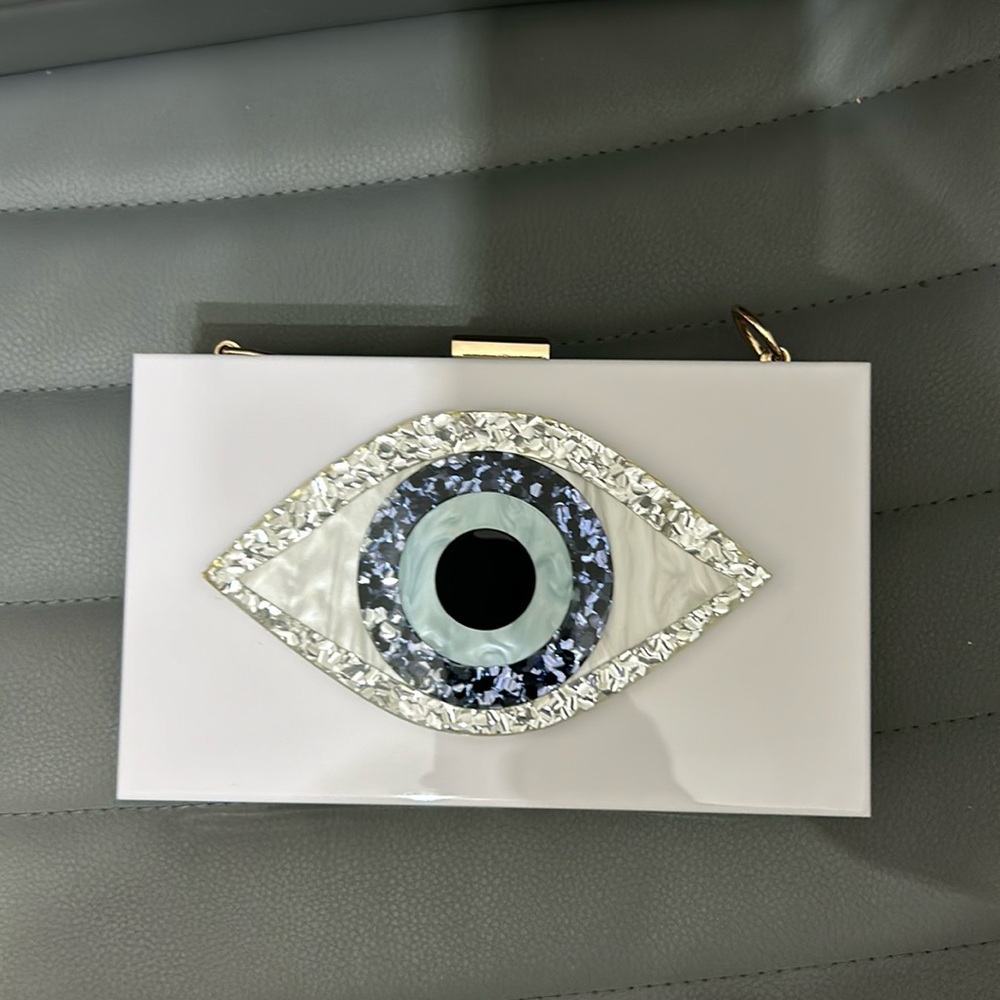 Evil eye purse